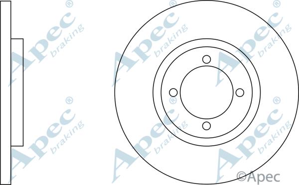 APEC DSK112 - Disque de frein cwaw.fr