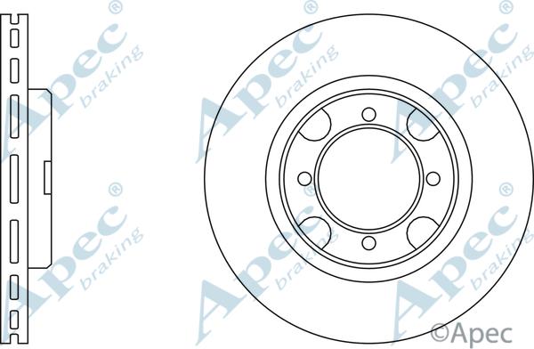 APEC DSK121 - Disque de frein cwaw.fr