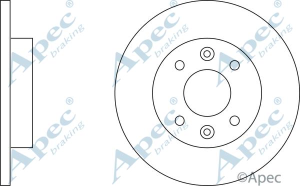 APEC DSK179 - Disque de frein cwaw.fr