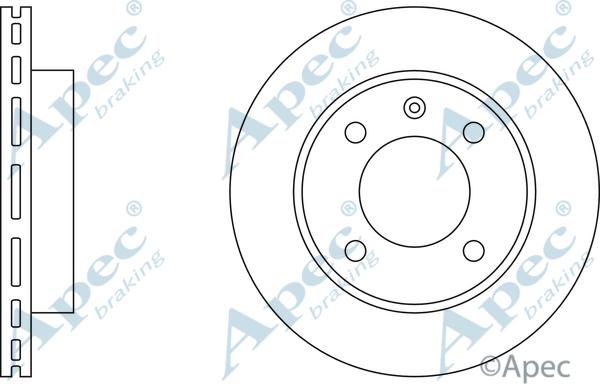 APEC DSK175 - Disque de frein cwaw.fr