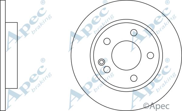 APEC DSK800 - Disque de frein cwaw.fr