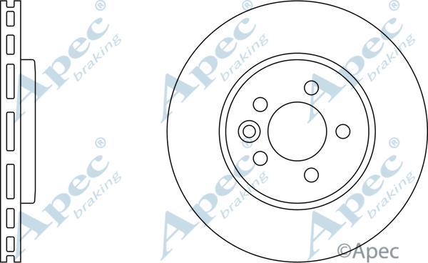 APEC DSK835 - Disque de frein cwaw.fr