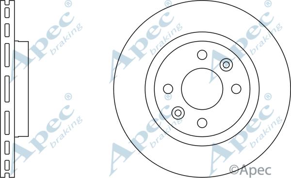 APEC DSK836 - Disque de frein cwaw.fr