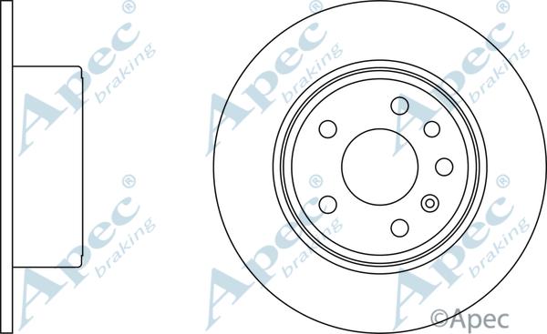 APEC DSK820 - Disque de frein cwaw.fr