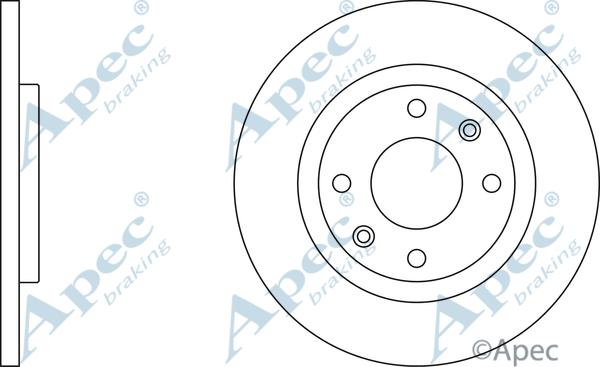 APEC DSK821 - Disque de frein cwaw.fr