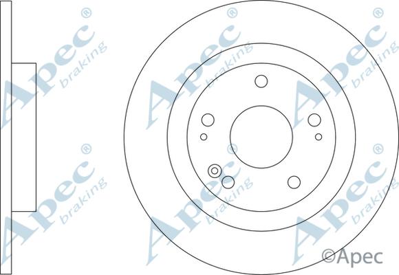 APEC DSK3427 - Disque de frein cwaw.fr