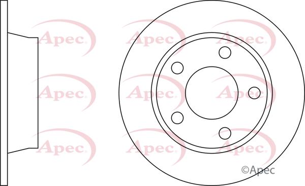 APEC DSK3614 - Disque de frein cwaw.fr