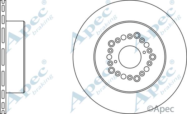 APEC DSK362 - Disque de frein cwaw.fr