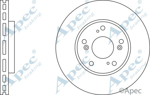 APEC DSK3046 - Disque de frein cwaw.fr