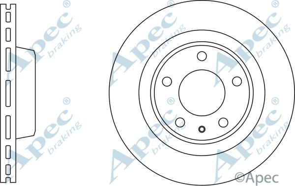 APEC DSK3048 - Disque de frein cwaw.fr