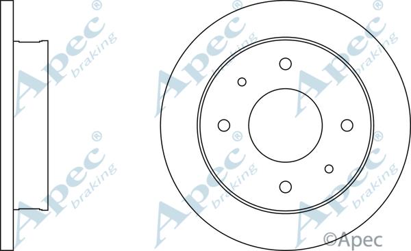 APEC DSK306 - Disque de frein cwaw.fr