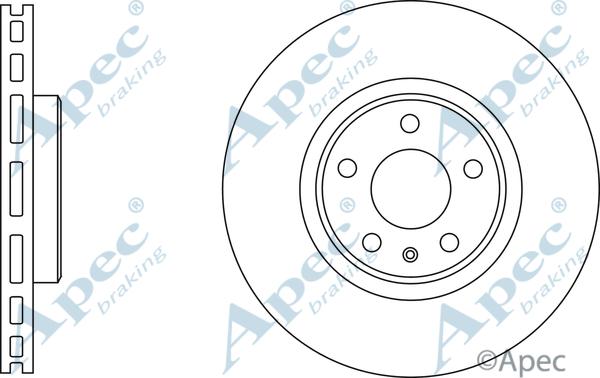 APEC DSK3003 - Disque de frein cwaw.fr