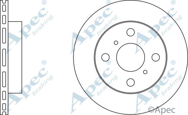 APEC DSK300 - Disque de frein cwaw.fr