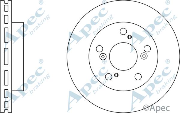 APEC DSK3014 - Disque de frein cwaw.fr