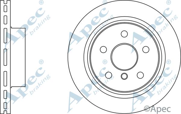 APEC DSK3085 - Disque de frein cwaw.fr