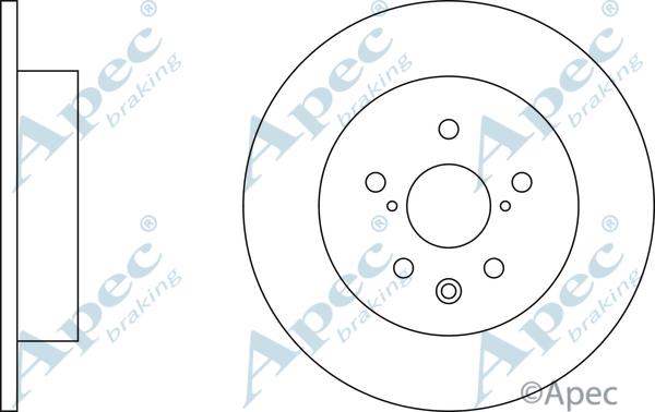 APEC DSK3039 - Disque de frein cwaw.fr