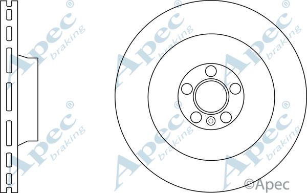 APEC DSK3034 - Disque de frein cwaw.fr