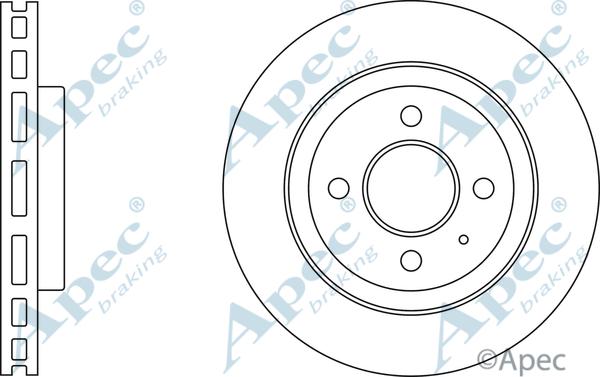 APEC DSK3026 - Disque de frein cwaw.fr