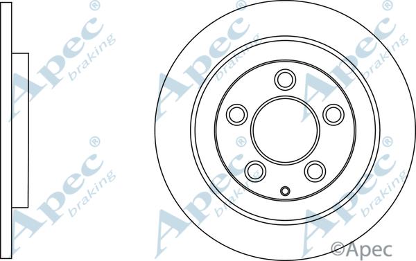 APEC DSK3020 - Disque de frein cwaw.fr