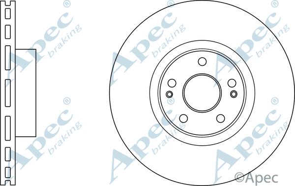 APEC DSK3028 - Disque de frein cwaw.fr