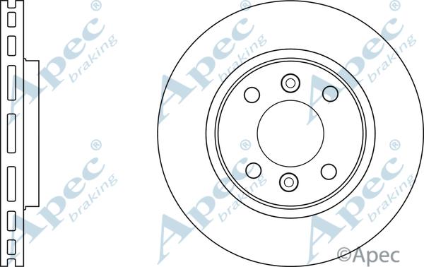 APEC DSK3078 - Disque de frein cwaw.fr