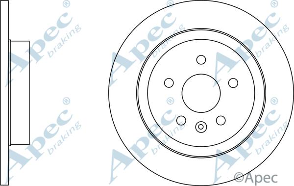 APEC DSK3193 - Disque de frein cwaw.fr