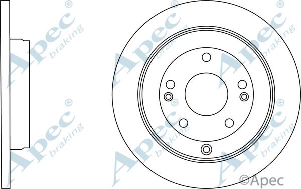 APEC DSK3159 - Disque de frein cwaw.fr