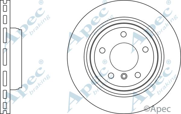 APEC DSK3101 - Disque de frein cwaw.fr