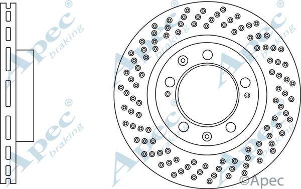 APEC DSK3108 - Disque de frein cwaw.fr