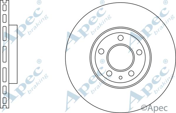 APEC DSK3119 - Disque de frein cwaw.fr