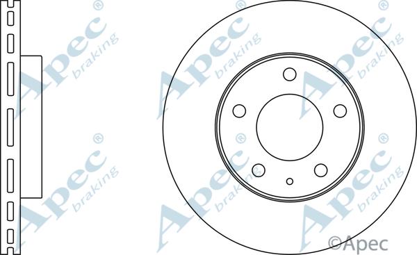 APEC DSK318 - Disque de frein cwaw.fr