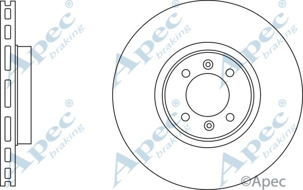 APEC DSK3133 - Disque de frein cwaw.fr