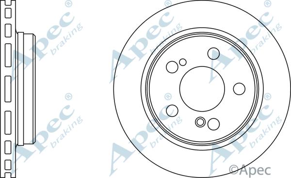 APEC DSK317 - Disque de frein cwaw.fr