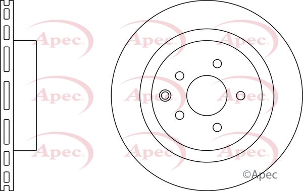 APEC DSK3830 - Disque de frein cwaw.fr