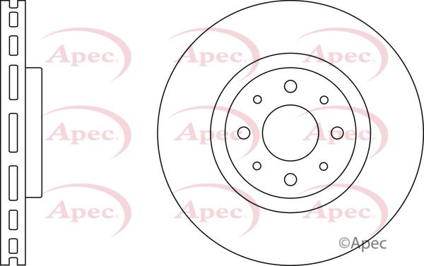 APEC DSK3878 - Disque de frein cwaw.fr