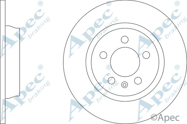 APEC DSK3340 - Disque de frein cwaw.fr