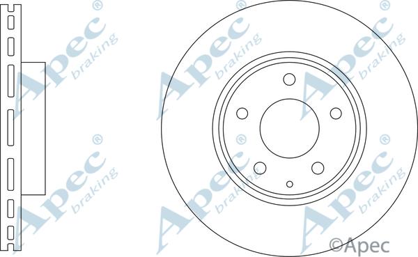 APEC DSK3365 - Disque de frein cwaw.fr