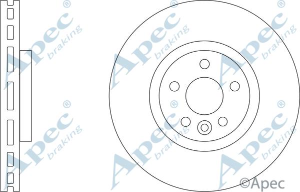 APEC DSK3382 - Disque de frein cwaw.fr