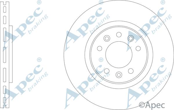 APEC DSK3335 - Disque de frein cwaw.fr