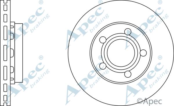 APEC DSK329 - Disque de frein cwaw.fr