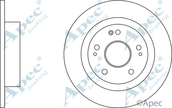 DJ Parts BD3006 - Disque de frein cwaw.fr