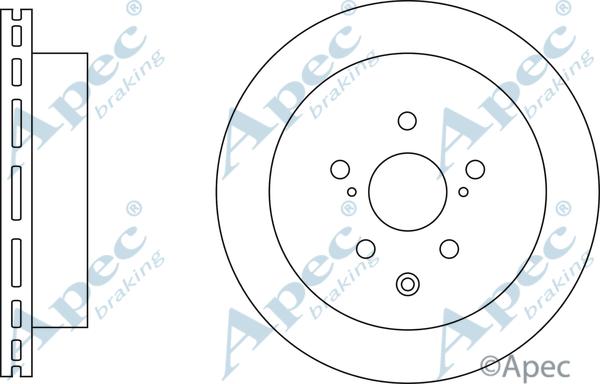 APEC DSK3270 - Disque de frein cwaw.fr