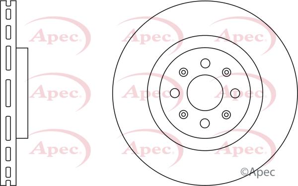 APEC DSK3769 - Disque de frein cwaw.fr