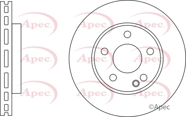 APEC DSK3770 - Disque de frein cwaw.fr