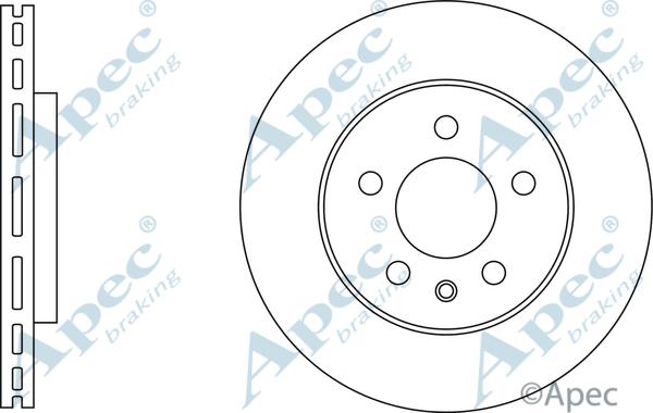 APEC DSK2993 - Disque de frein cwaw.fr