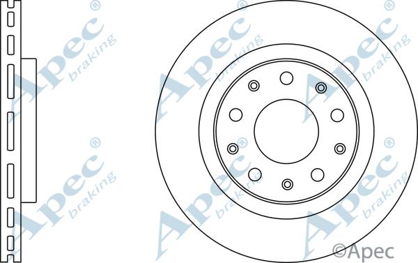 APEC DSK2949 - Disque de frein cwaw.fr