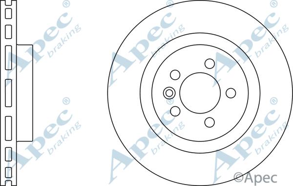 APEC DSK2954 - Disque de frein cwaw.fr