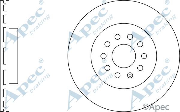 APEC DSK2951 - Disque de frein cwaw.fr