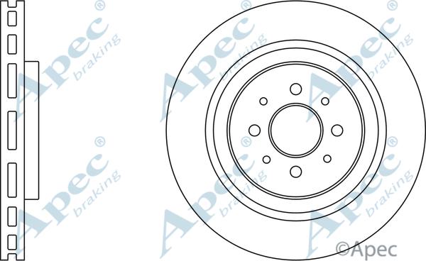 APEC DSK2967 - Disque de frein cwaw.fr