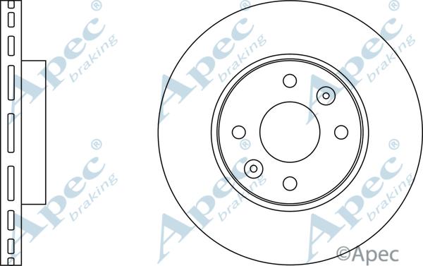 APEC DSK2900 - Disque de frein cwaw.fr